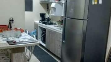 Appartement Exécutif, 1 lit double | Cuisine privée | Réfrigérateur, micro-ondes, plaque de cuisson, blender
