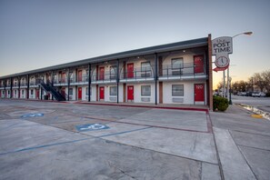 Exterior detail - Post Time Inn (Carlsbad)