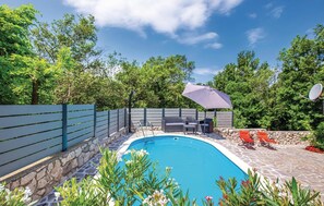 Outdoor pool - Amazing home in Grizane (Grizane)