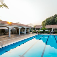 Seasonal outdoor pool