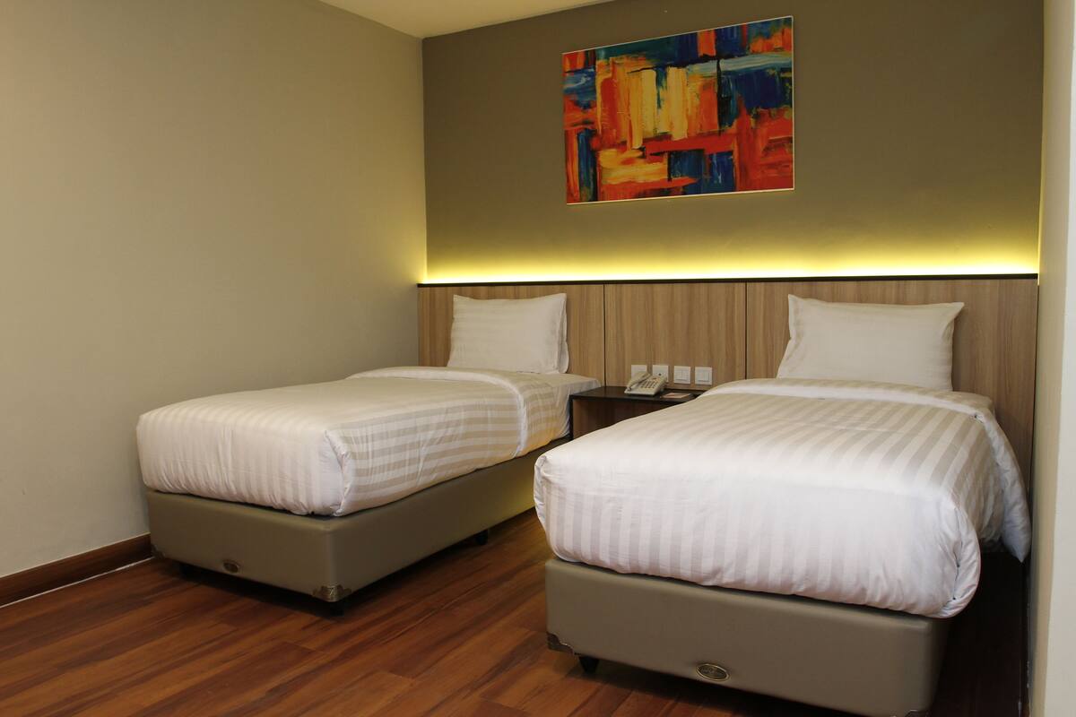 Standard Twin Room, No Windows | Desk, laptop workspace, rollaway beds, free WiFi