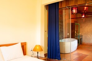 Deluxe Bungalow, 1 Double Bed | Free minibar, in-room safe, individually decorated - Ivory Falls Villa (Di Linh)
