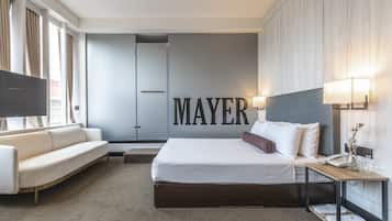 Free minibar, in-room safe, soundproofing, iron/ironing board