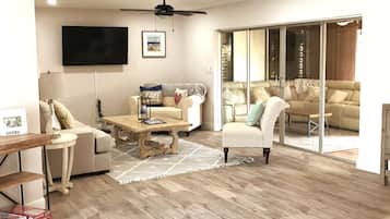 Smart-tv och böcker