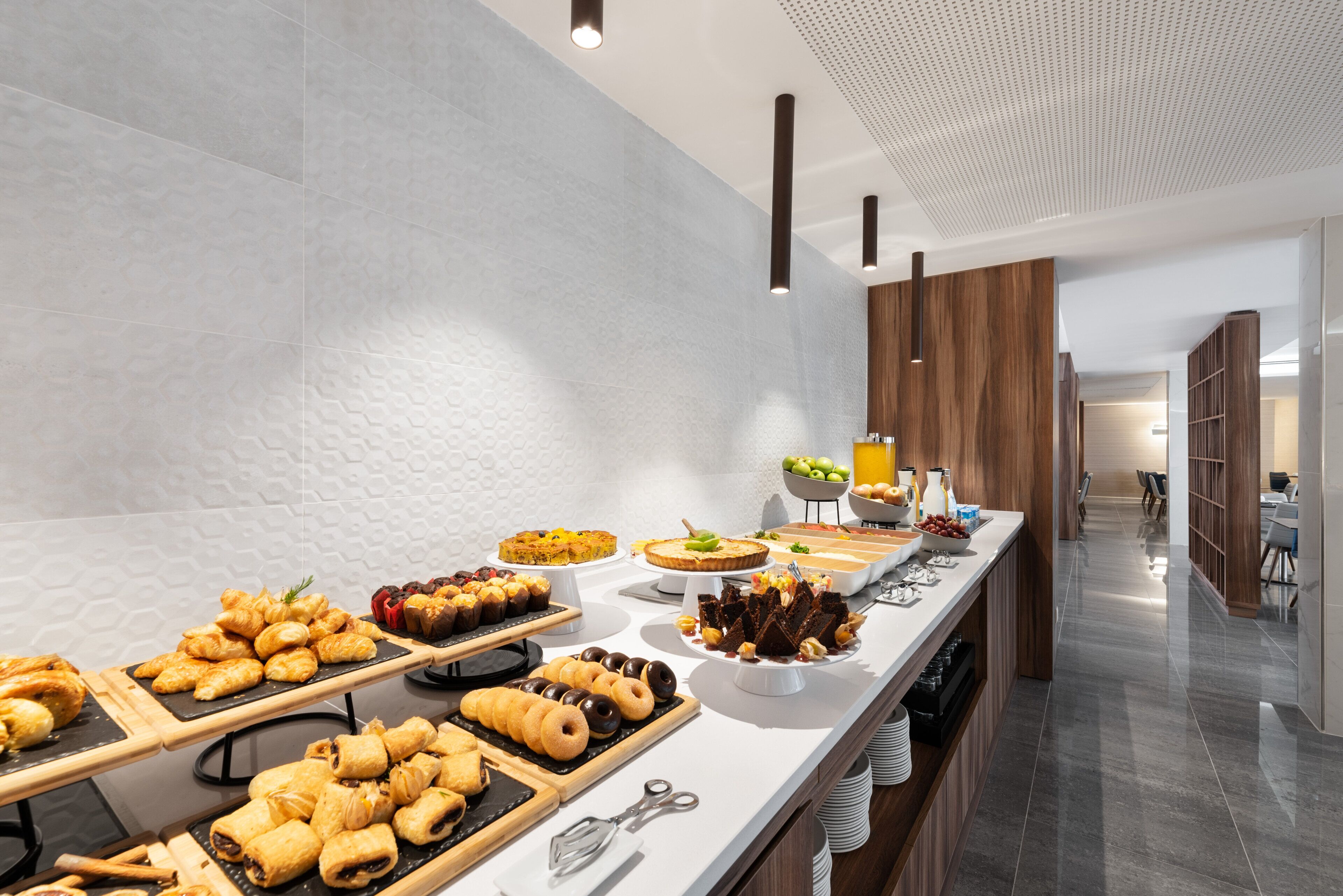 daily buffet breakfast (eur 13 per person)
