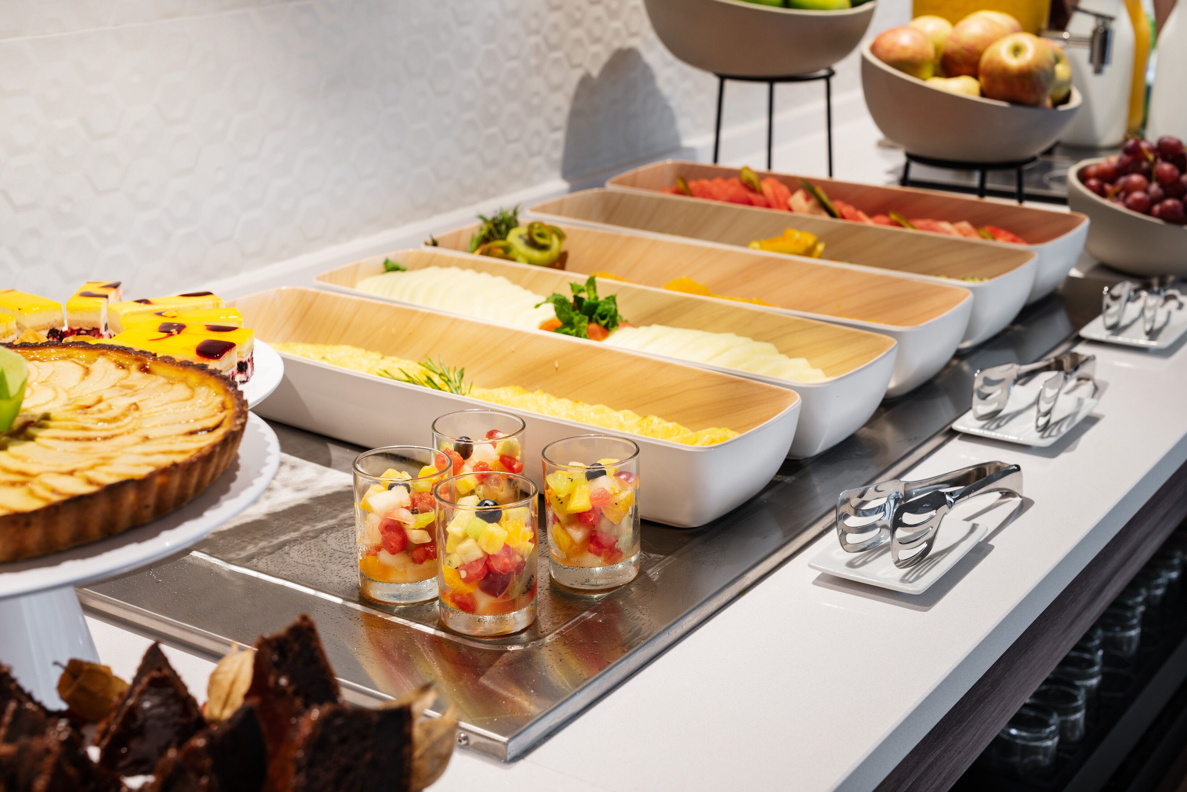 daily buffet breakfast (eur 13 per person)