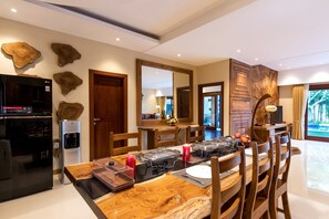 Dining - Strategic and Classic 2 BR Family Villa at Seminyak (Seminyak)