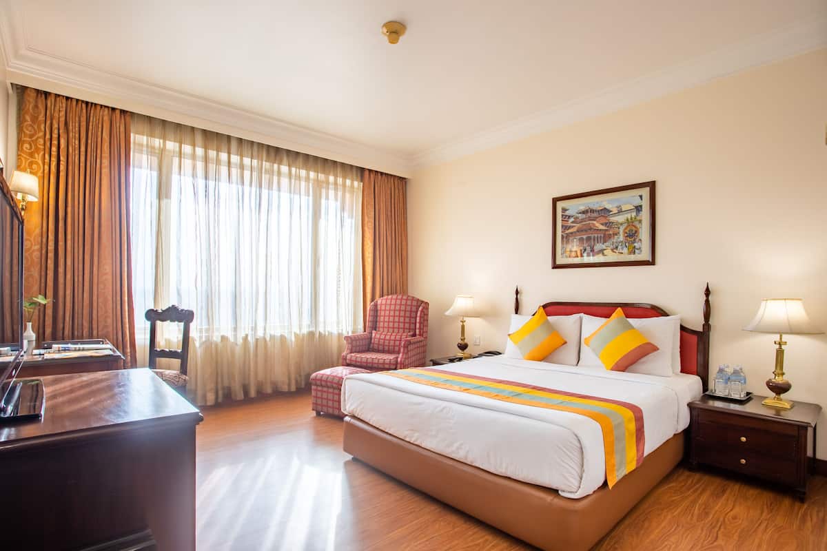 Suite | Lakens van Egyptisch katoen, luxe beddengoed, een minibar