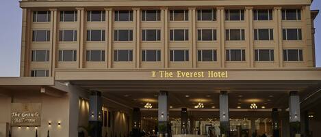 Façade de l’hébergement