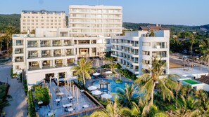 Aerial view - Sunset Beach Resort & Spa- Beachfront Pirate Fire Show (Phu Quoc)
