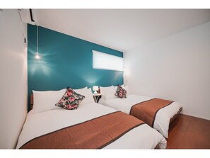 3 habitaciones, decoración personalizada y cortinas blackout 