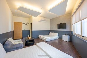 四人房 (201) | 書桌、遮光布/窗簾、隔音、免費無線上網