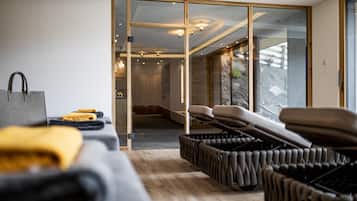 Een sauna, een stoombad