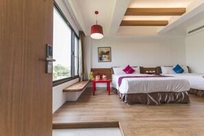 Quadruple Room | Desk, soundproofing, free WiFi, bed sheets - Hike & Seek Inn (Liuqiu)