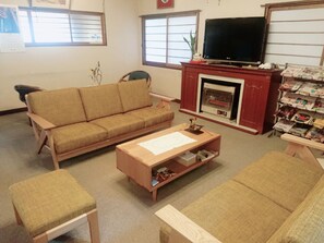 Sitteområde i lobbyen