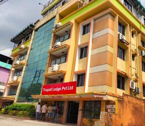 Majoituspaikan julkisivu