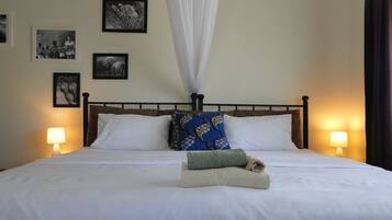 Double Room, Lake View (Room 3) | Premium bedding, individually decorated, individually furnished, desk