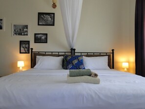 Double Room, Lake View (Room 3) | Premium bedding, individually decorated, individually furnished, desk