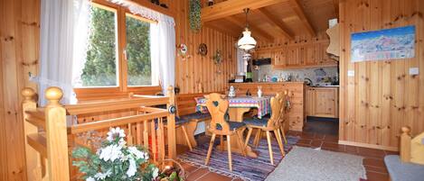 럭셔리 샬레 (incl. Cleaning Fee CHF 168.00) | 전용 주방 | 대용량 냉장고, 오븐, 쿡탑, 식기 세척기