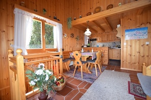 Luxury Chalet (incl. Cleaning Fee CHF 168.00) | Private kitchen | Full-sized fridge, oven, stovetop, dishwasher - Chalet Joshua (Heremence)