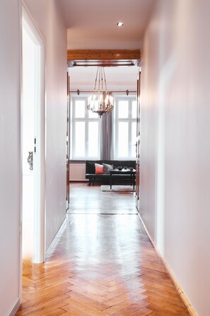 City-Apartment, 3 Schlafzimmer | Ausblick vom Zimmer