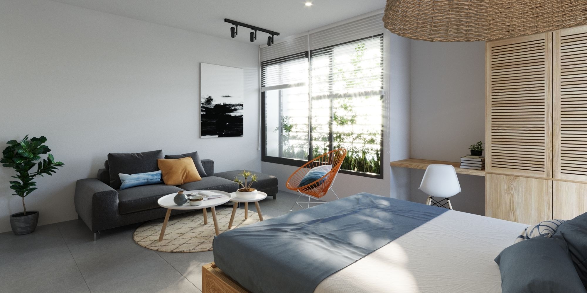 Deluxe Room (C) | Egyptian cotton sheets, premium bedding, soundproofing, free WiFi