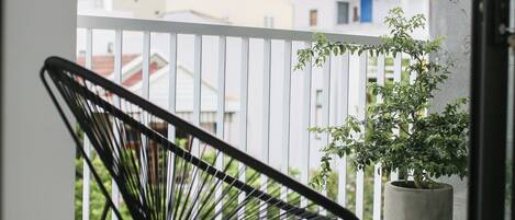 Estudio Deluxe, balcón, vista al jardín (B) | Vista desde la habitación