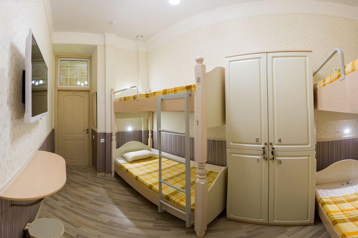 Shared Dormitory, Mixed Dorm (4 beds) | Individually furnished, laptop workspace, soundproofing, bed sheets