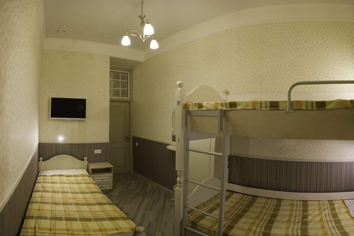Shared Dormitory, Mixed Dorm (3 beds) | Individually furnished, laptop workspace, soundproofing, bed sheets