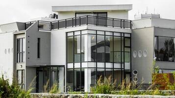 Majoituspaikan julkisivu