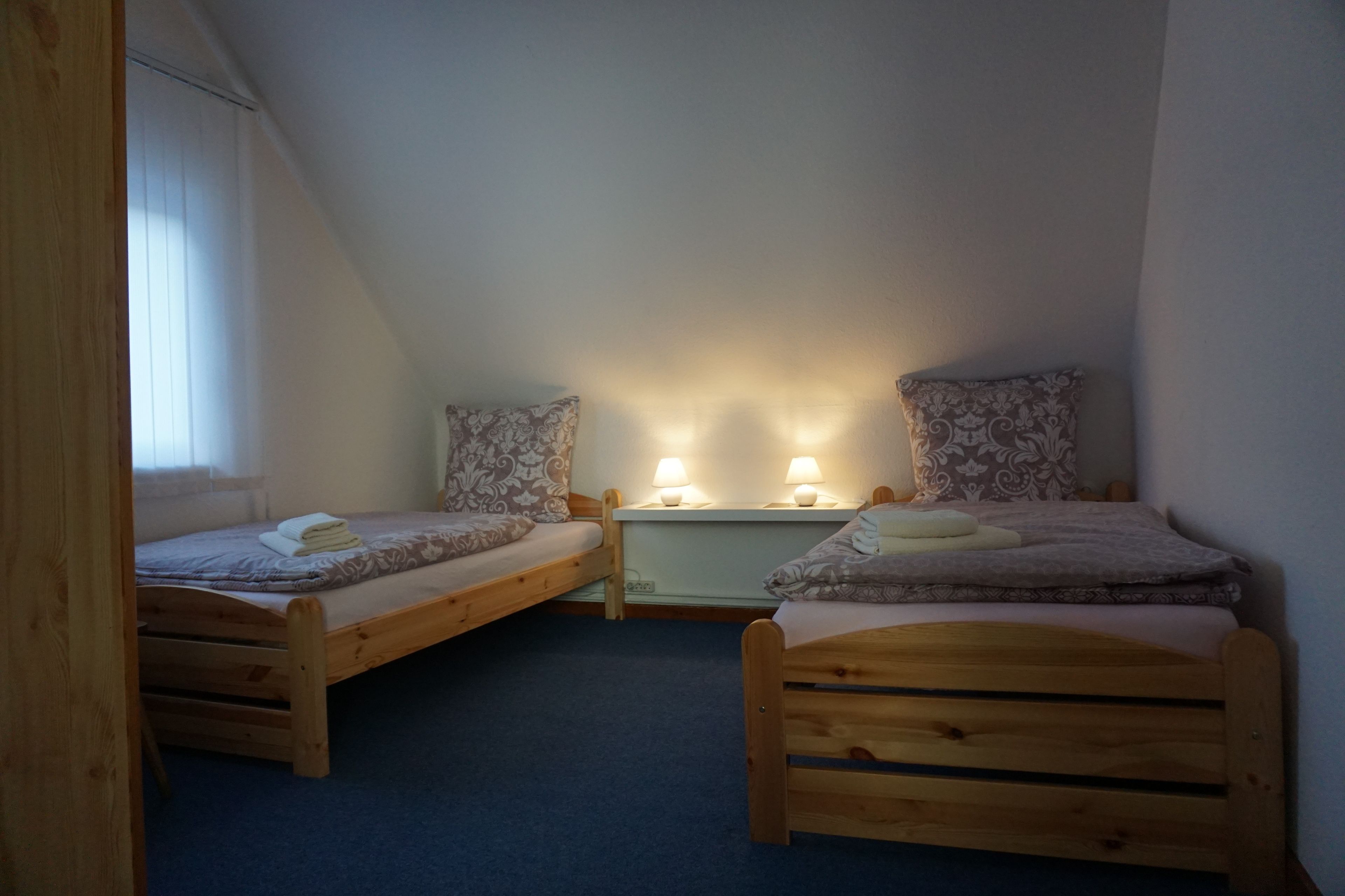 Apartment (Obergeschoss) | 2 Schlafzimmer, Schreibtisch, Verdunkelungsvorhänge