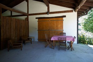 Apartment, 1 Bedroom, Ground Floor | Terrace/patio - Casa Rural Goikola (Deba)