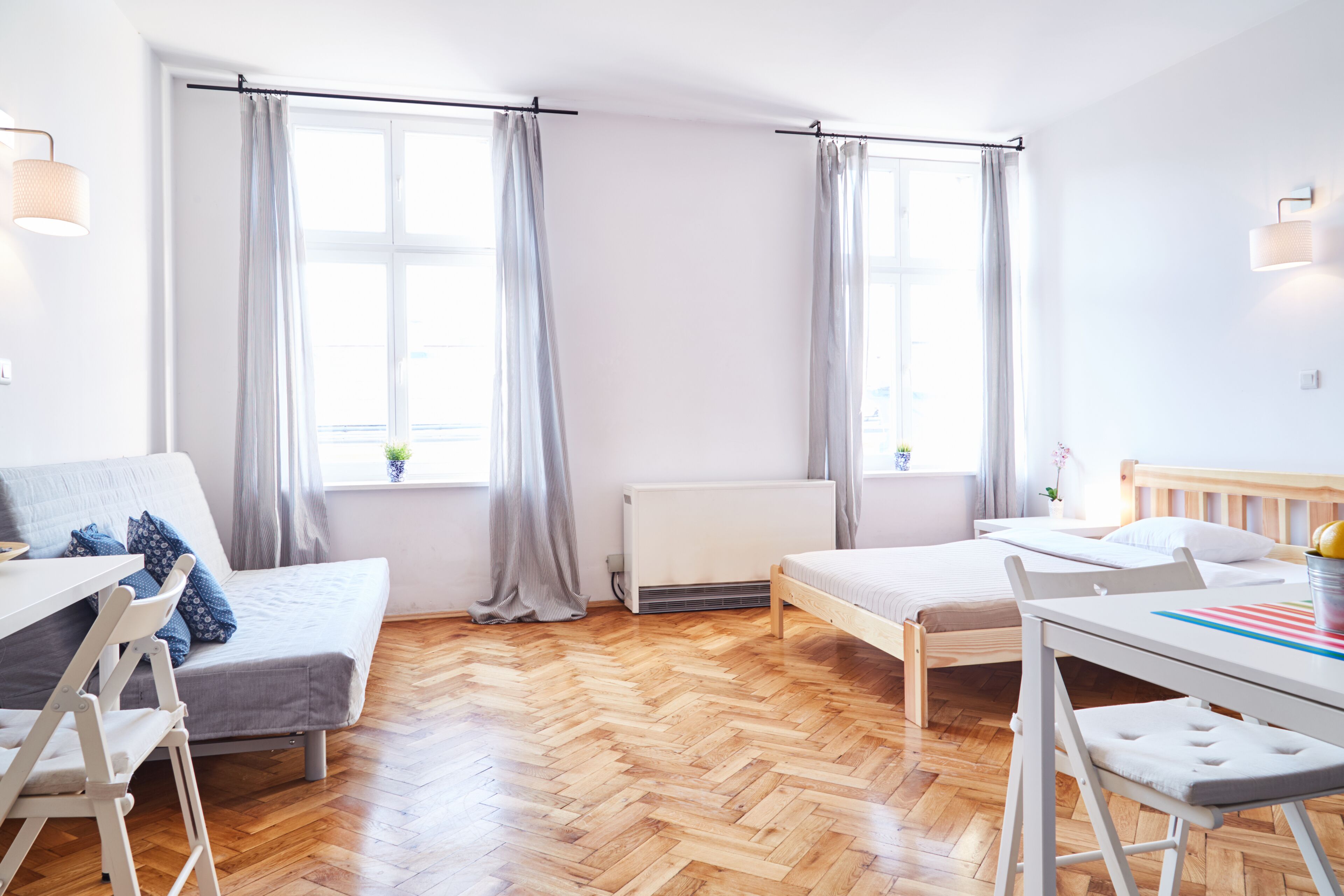 Suite monolocale (8b) | Una scrivania, postazione laptop, ferro/asse da stiro, Wi-Fi gratuito