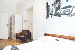 Leilighet | 2 soverom, strykejern/-brett, wi-fi (inkludert) og sengetøy