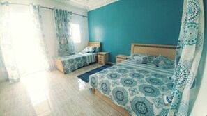 Décoration personnalisée, ameublement personnalisé, draps fournis