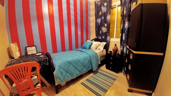 Individually decorated, individually furnished, bed sheets