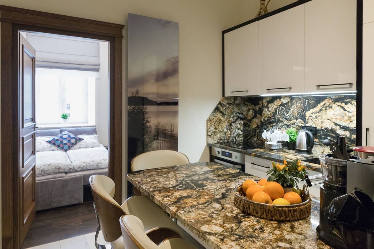 Apartment (7/1) | Wohnbereich | Flachbildfernseher