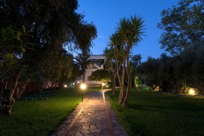 Overnattingsstedets uteområder