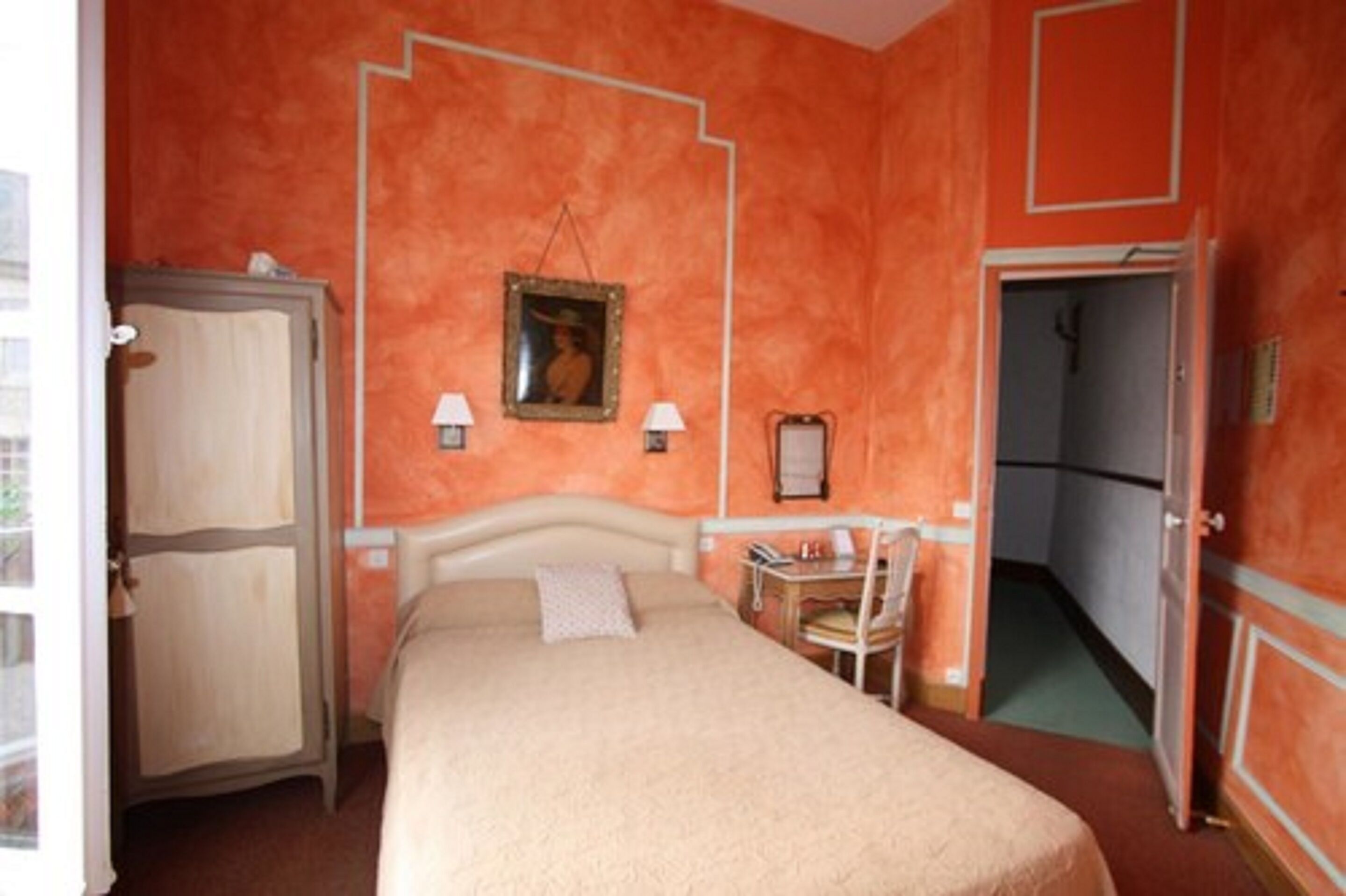 double room | individually decorated, individually furnished, blackout curtains