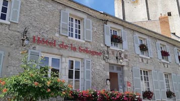 Overnatningsstedets facade