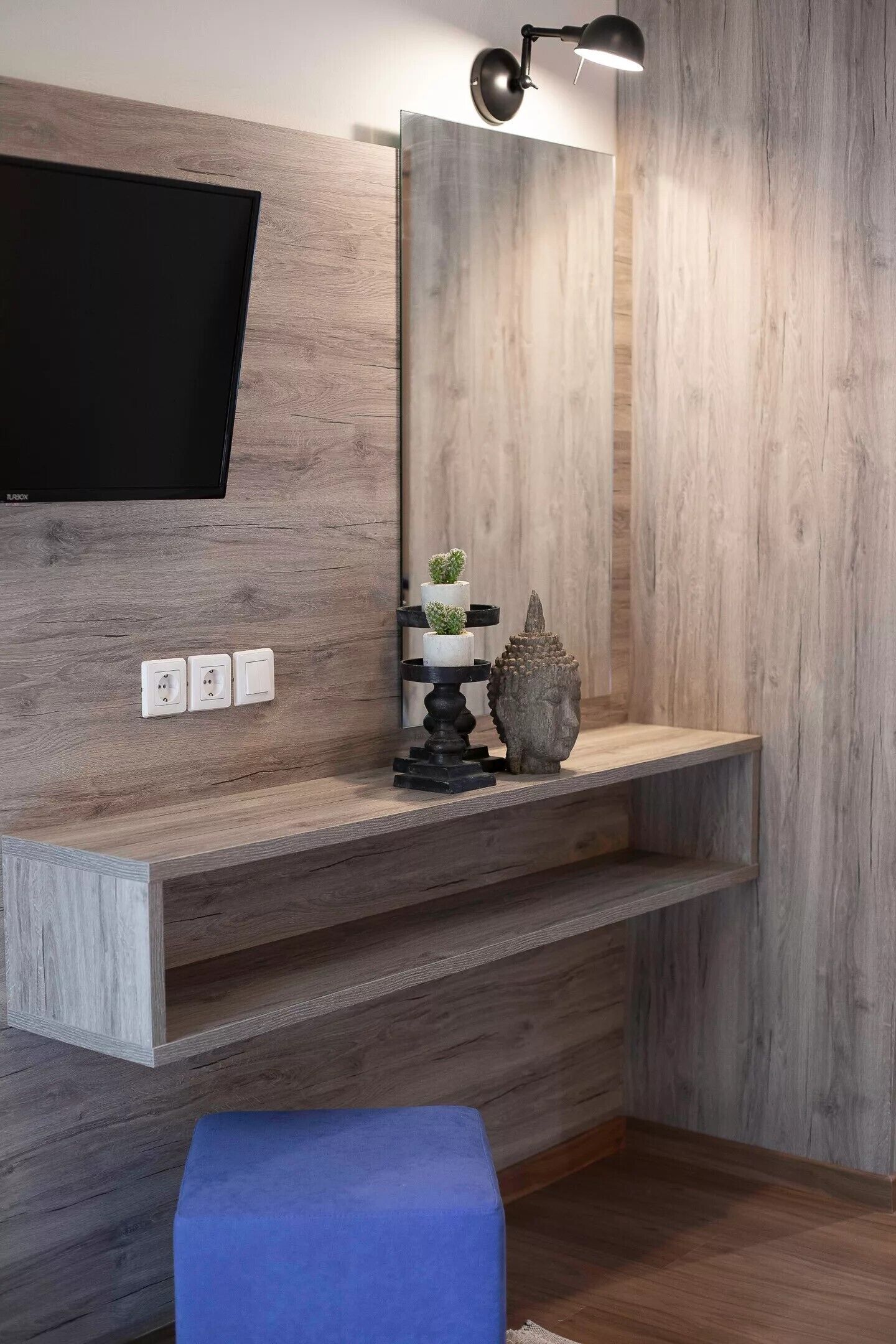 standard double or twin room, mountain view | 1 bedroom, in-room safe, desk, blackout curtains