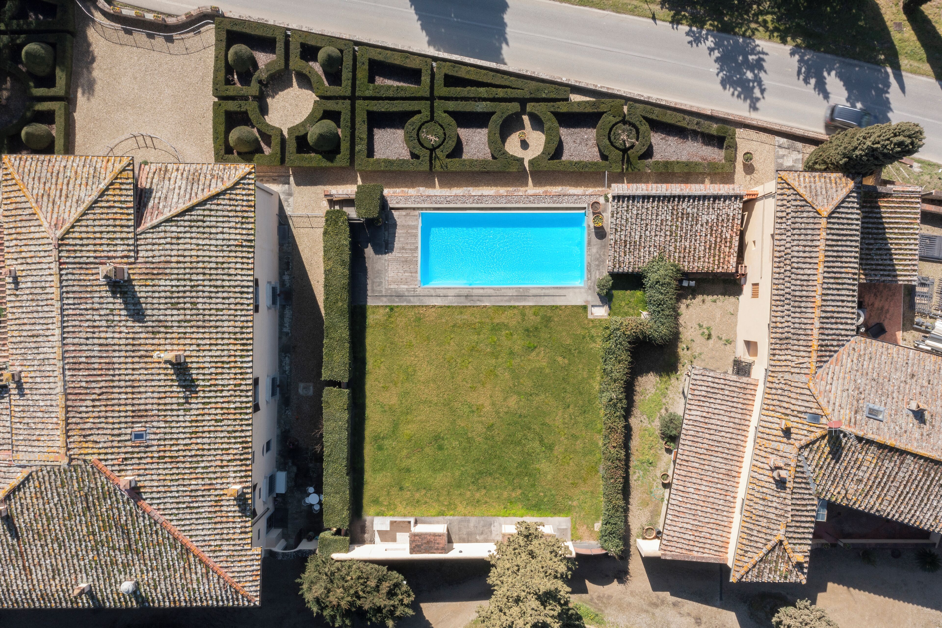 Piscina en la azotea
