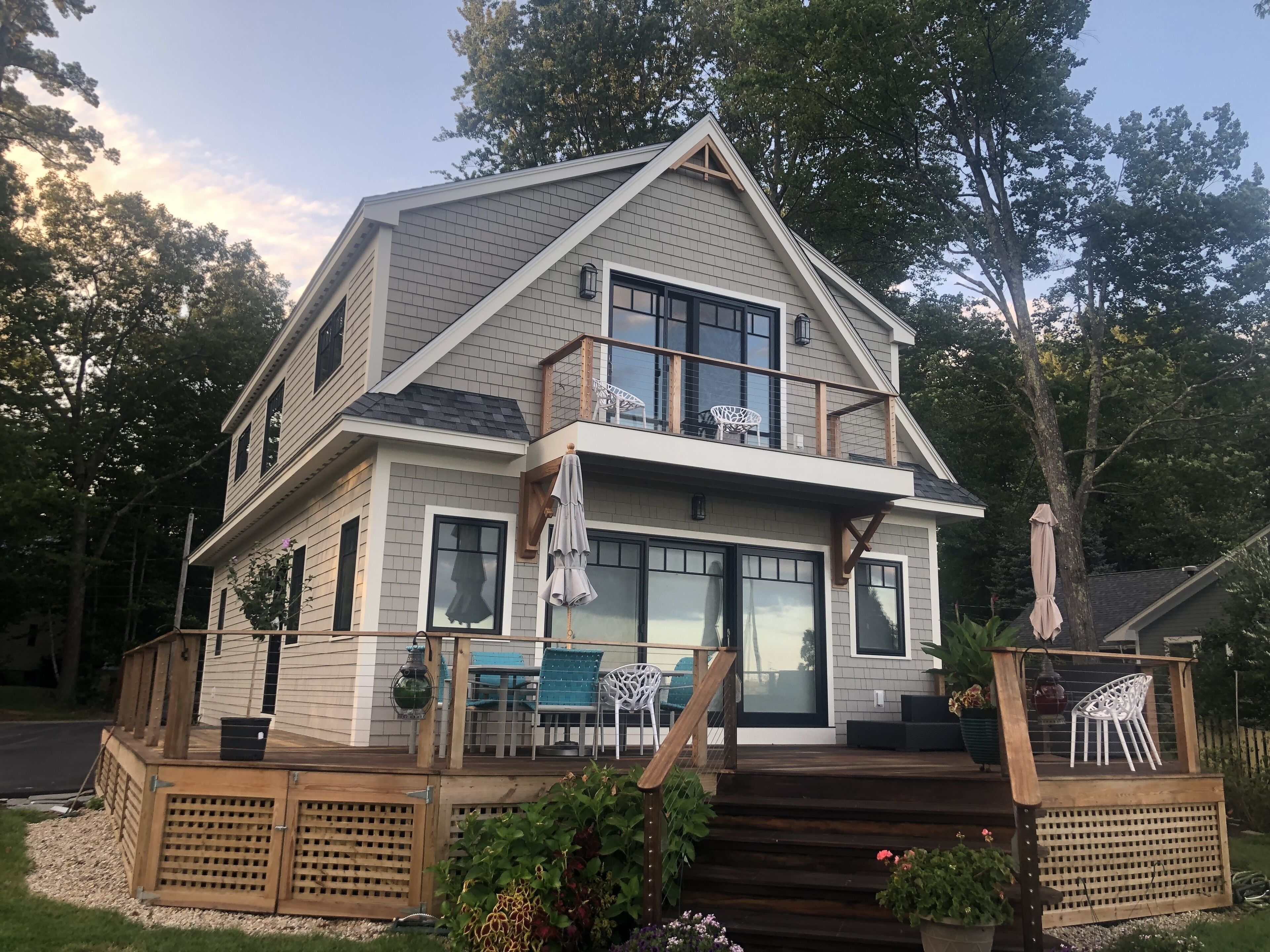 New Lake Front Home