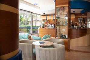 Sitteområde i lobbyen