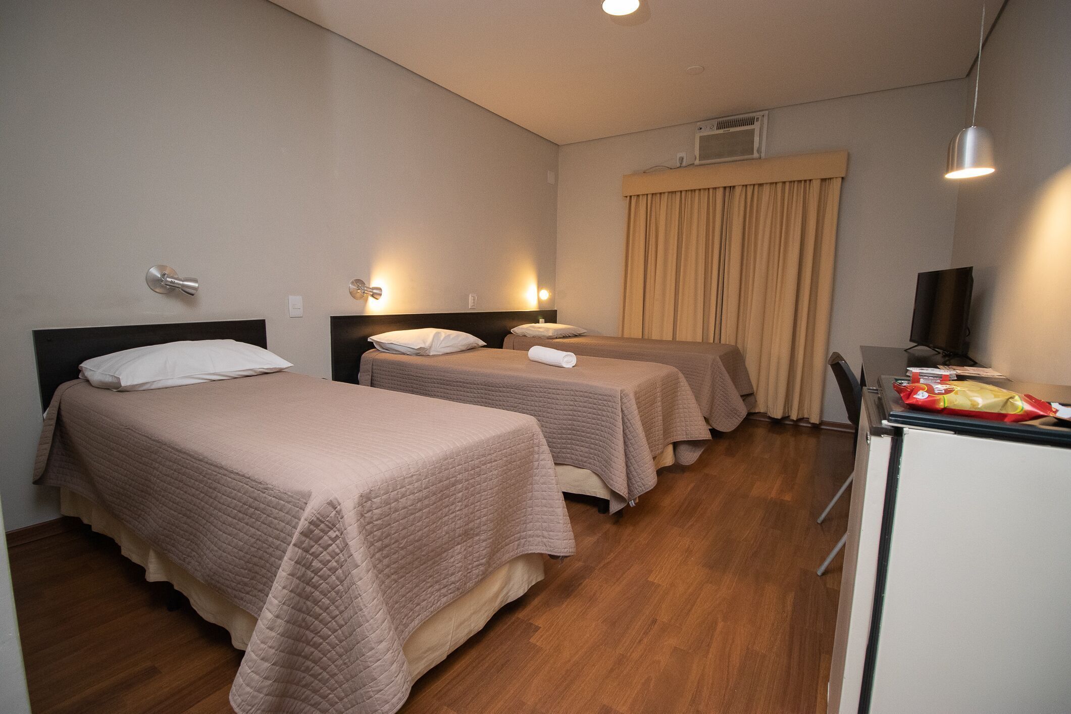 Minibar, in-room safe, desk, laptop workspace