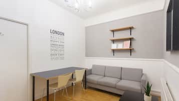 Three-Bedroom Apartment | Living room