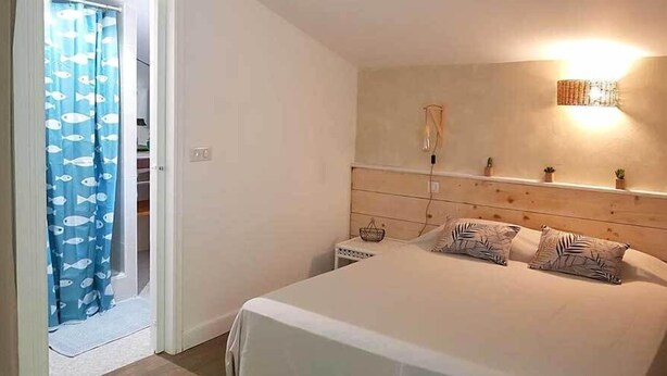 Habitación, balcón