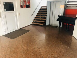 Interior entrance