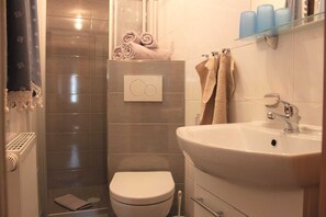Bathroom - Ferienhaus Eisvogel (Lübbenau/Spreewald)