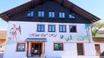 Fassade der Unterkunft